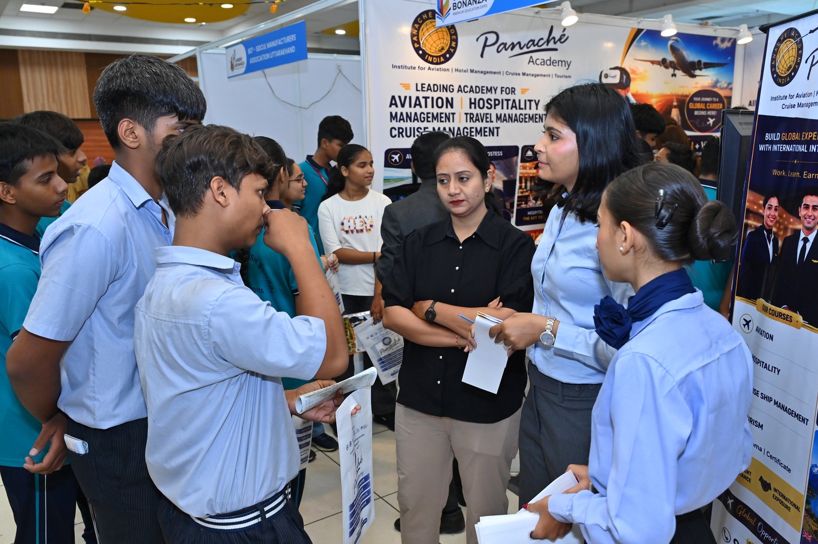 University Booth at Expo